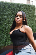 Verona Lace Trim Bustier