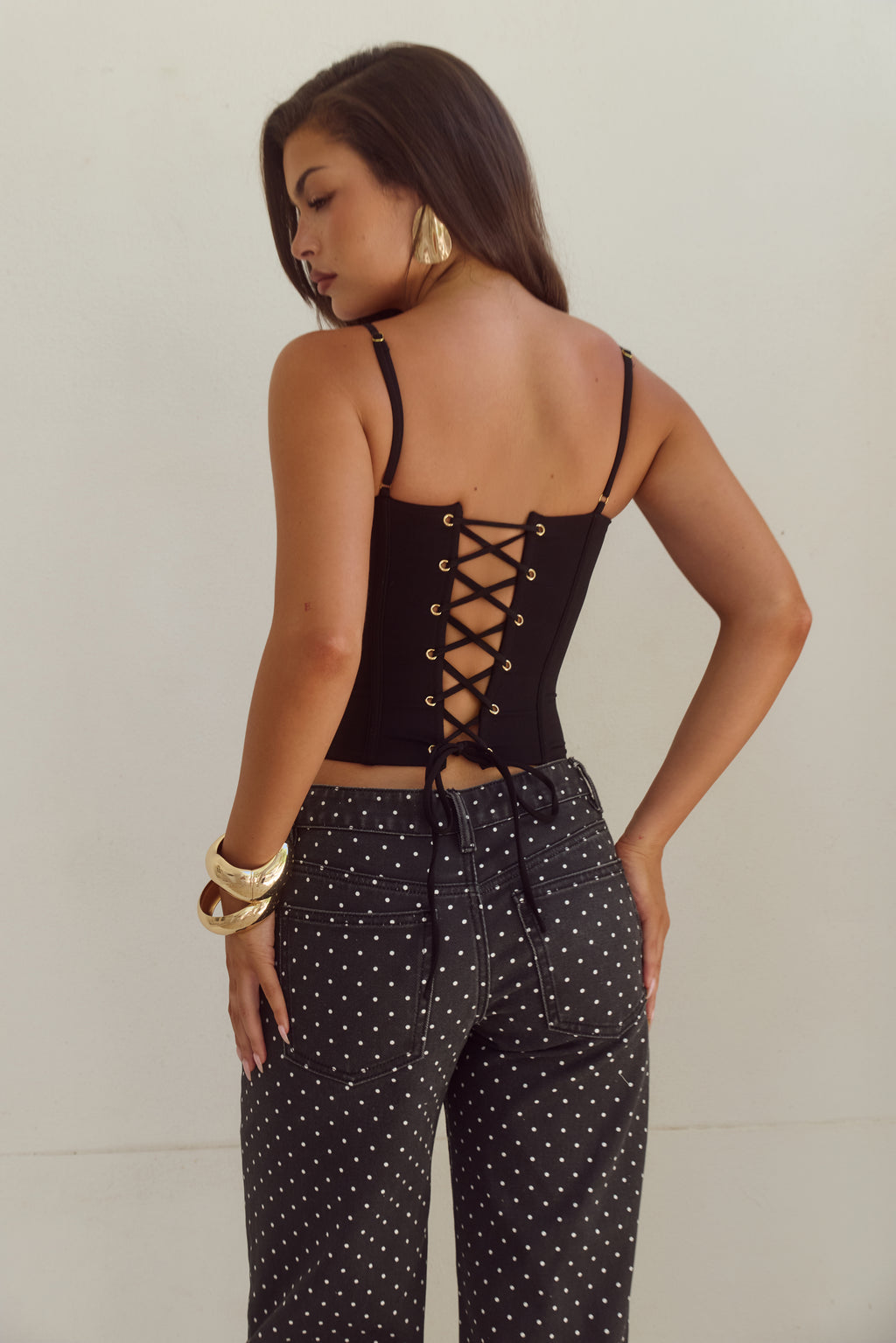 Verona Lace Trim Bustier