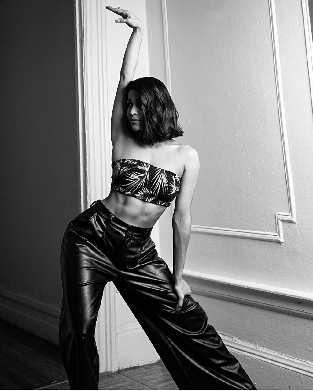 Faux Leather Pants
