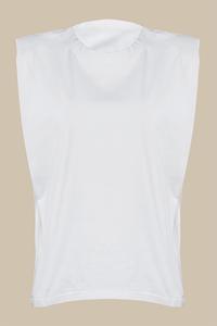 Lina Padded Shoulder Muscle T-Shirt